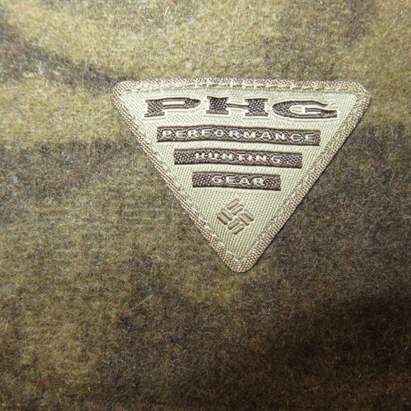 Columbia PHG Gallatin Range Wool Blend Camo Hunting Coat Jacket Men's M Medium - Picture 16 of 16